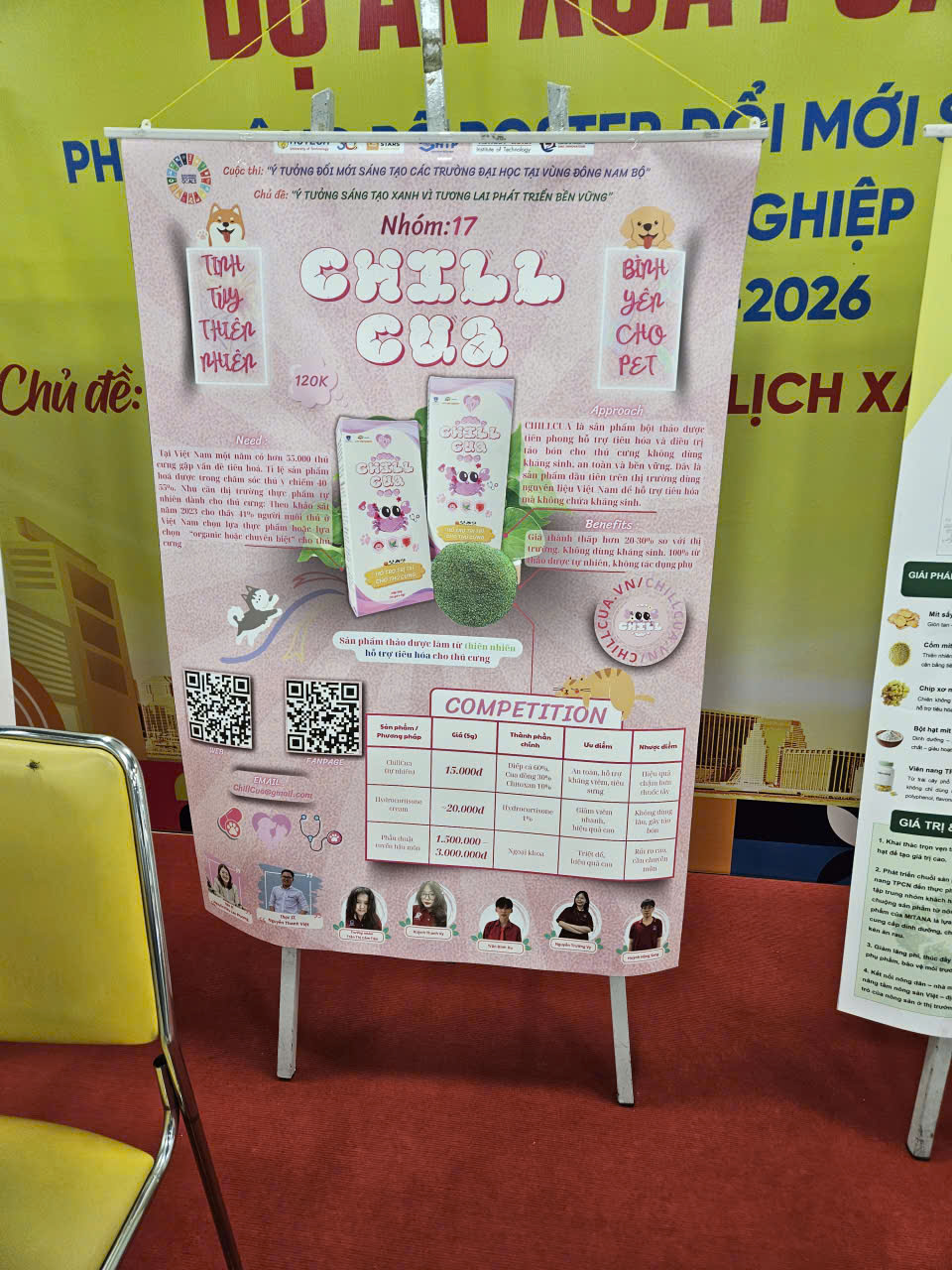 Dự Án Khởi Nghiệp: CHILLCUA – Tinh Túy Thiên Nhiên, Bình Yên Cho Pet